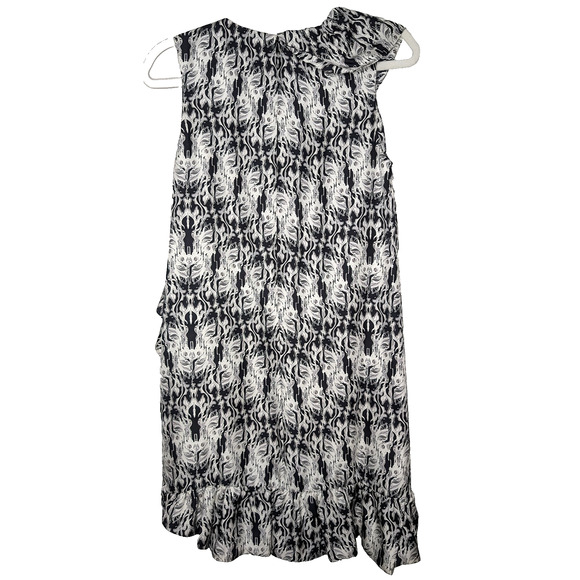 Thomas Wylde Whimsigoth Dark Fairy Silk Tiered Ruffle Asymmetric Hem Dress XS - Picture 5 of 7